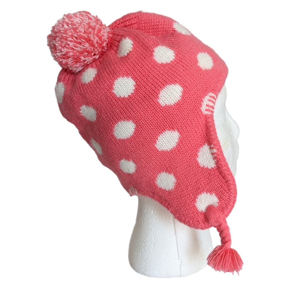 Old Navy Pink Knit Trapper Hat Size Medium